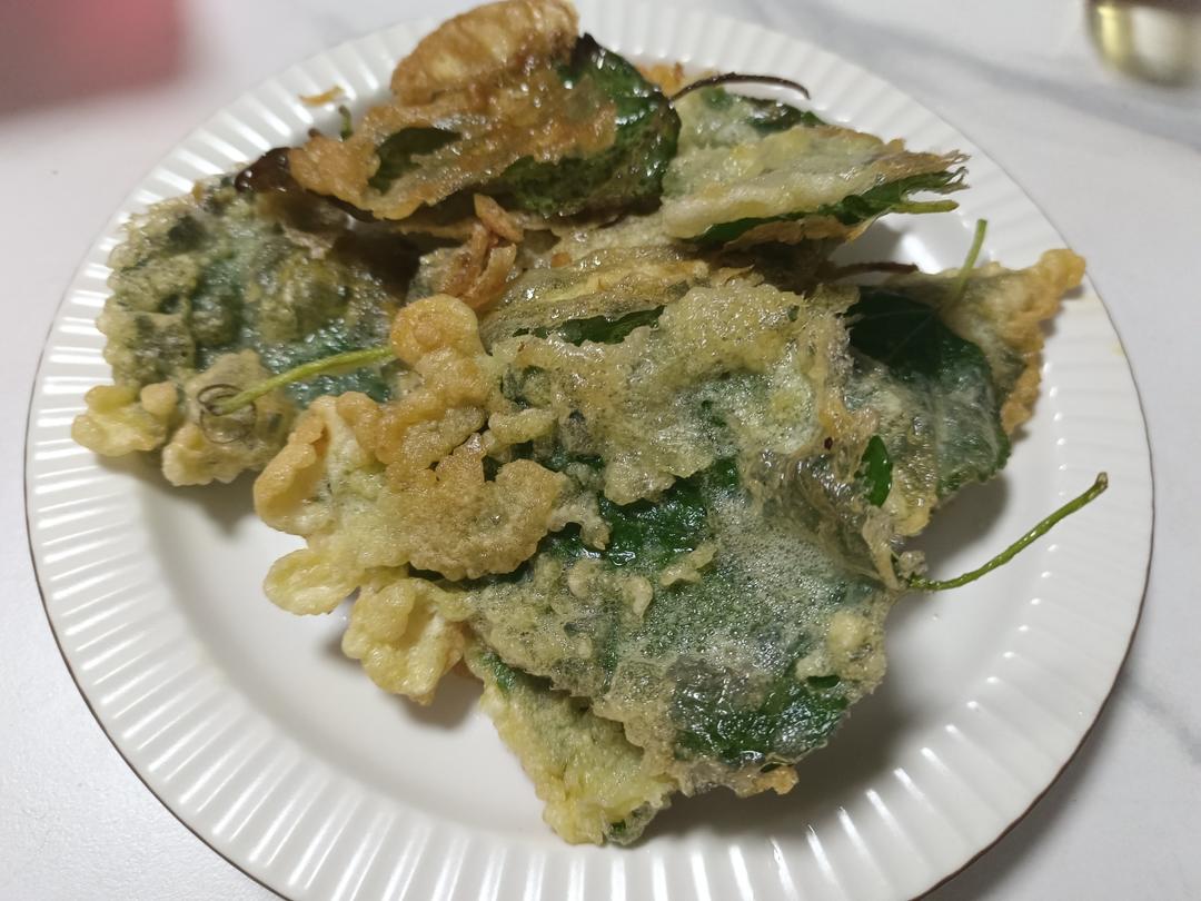 脆炸桑叶