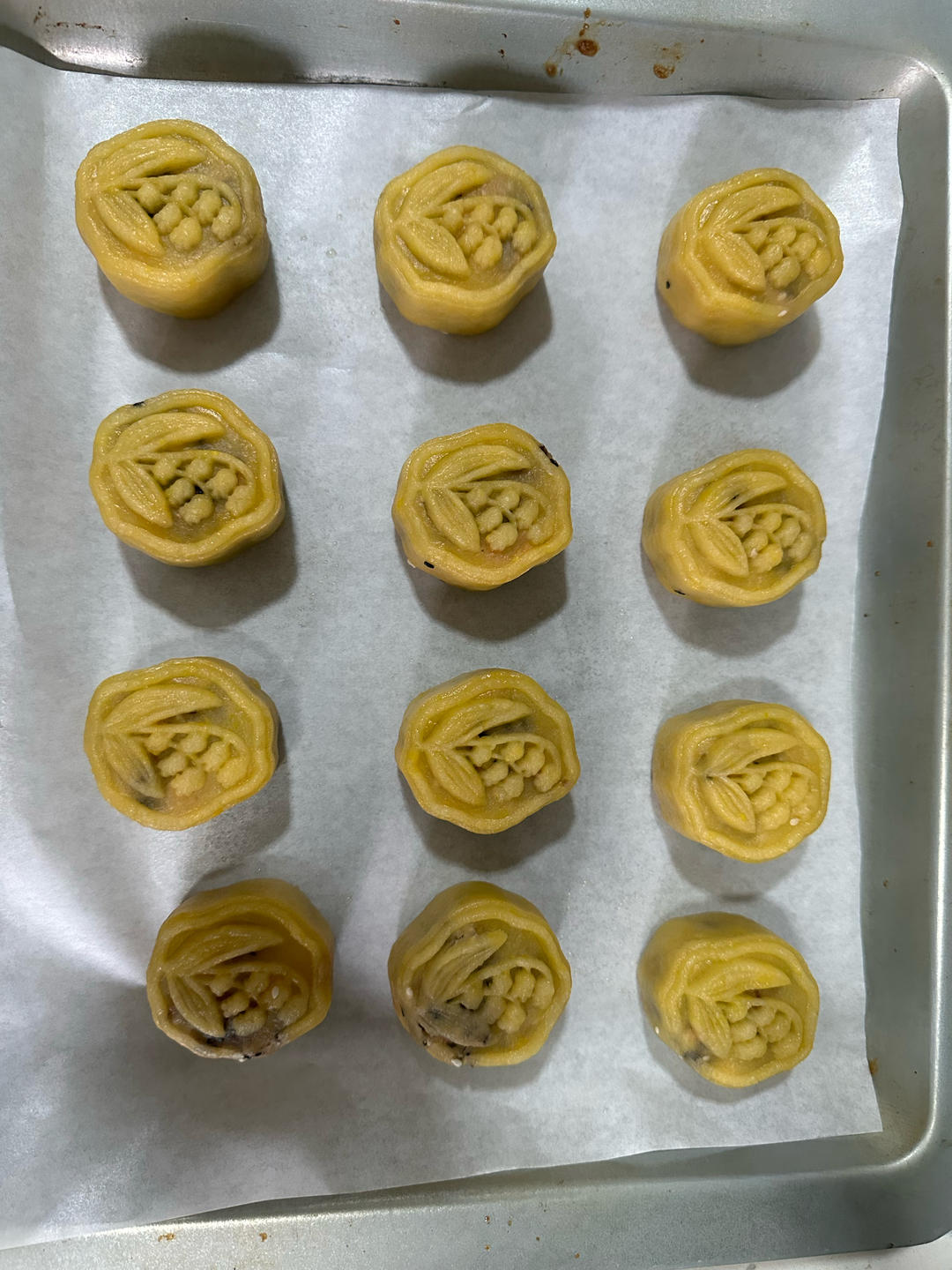 五仁月饼～不用转化糖浆的版本