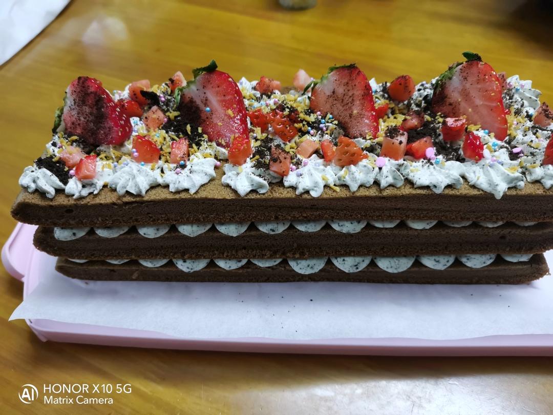 可可奥利奥咸奶油蛋糕