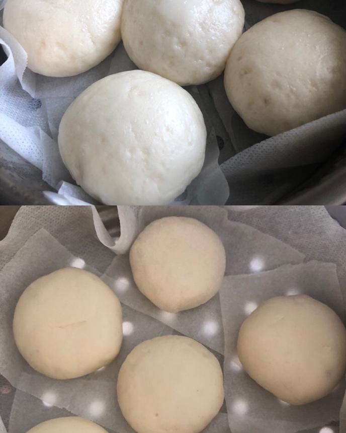 奶香小馒头（只用低筋面粉就可以做到）