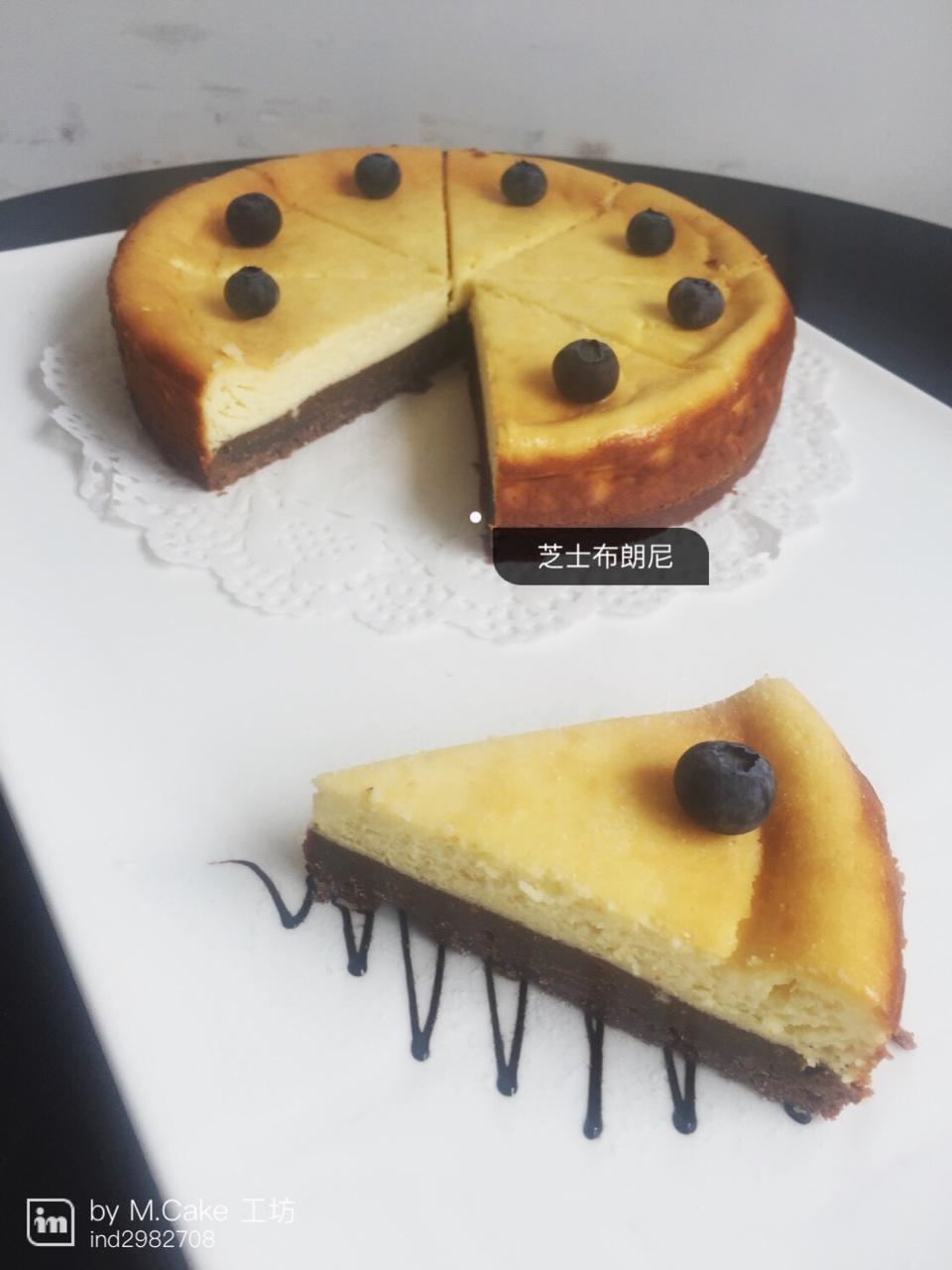 布朗尼芝士蛋糕