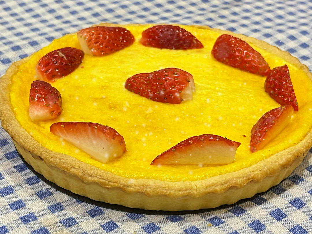 爆浆蓝莓乳酪派-8寸