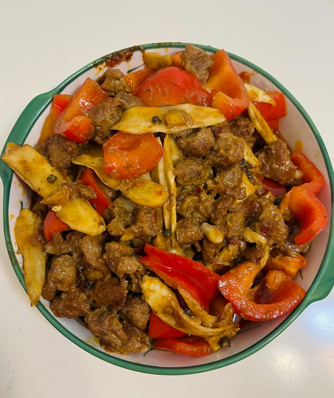 姜丝牛肉(仔姜牛肉)