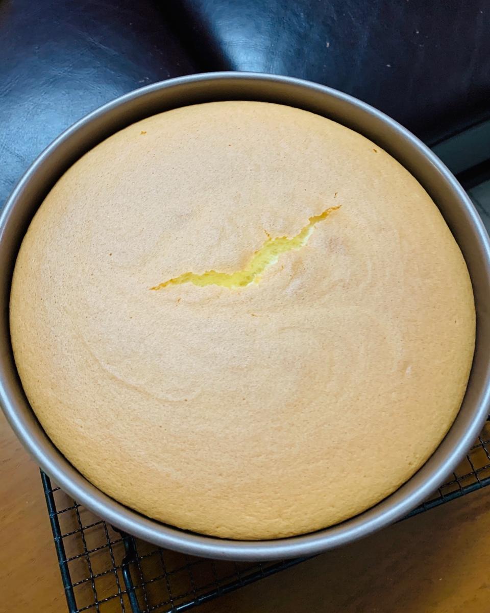 零失败鲜牛奶戚风蛋糕