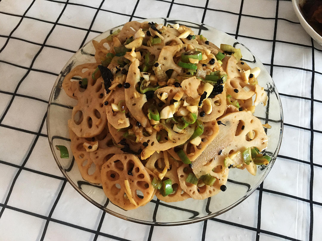 凉拌藕片