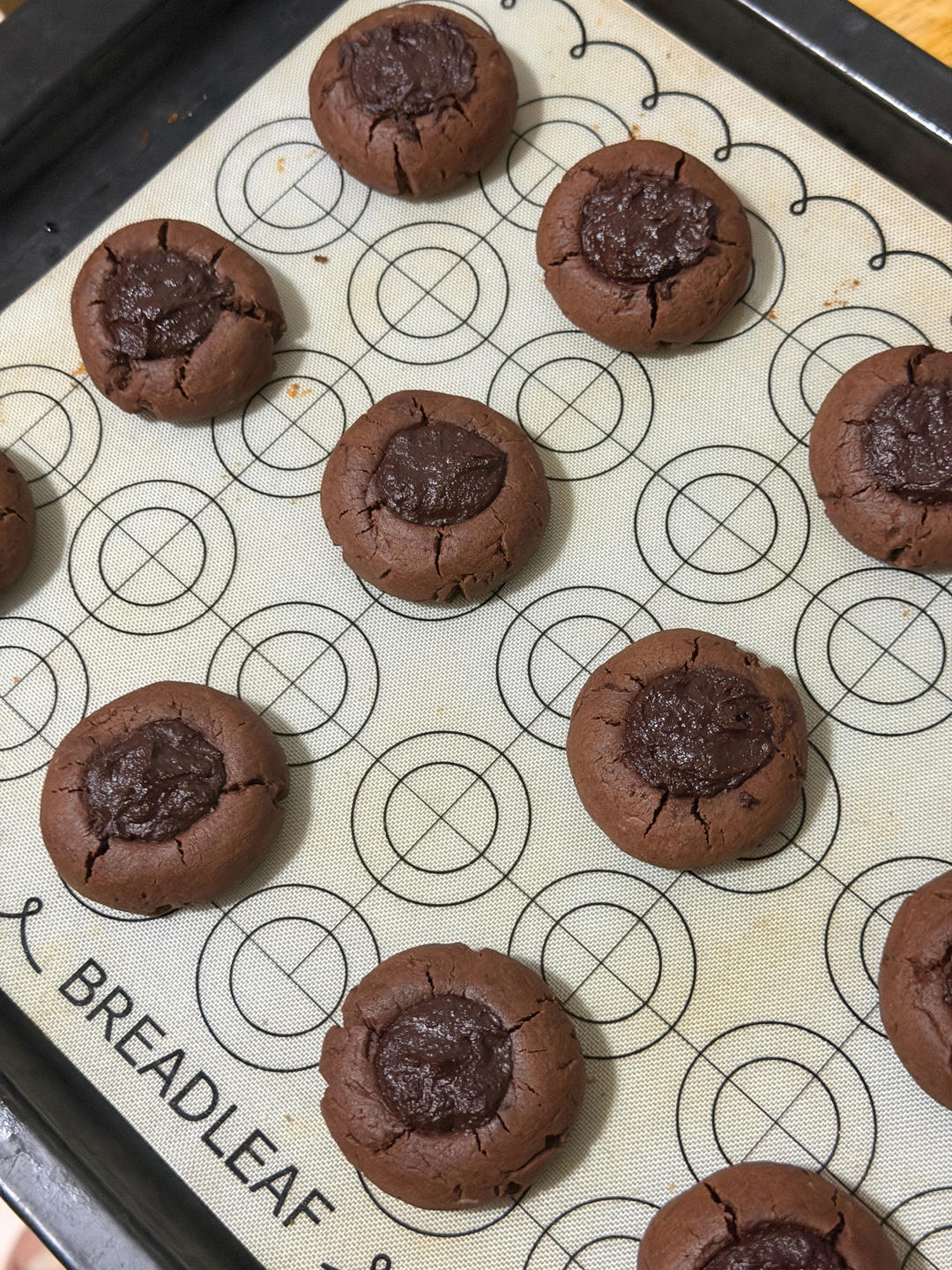 简单0️⃣失败！下午茶小点心｜双重🍫巧克力曲奇🍪