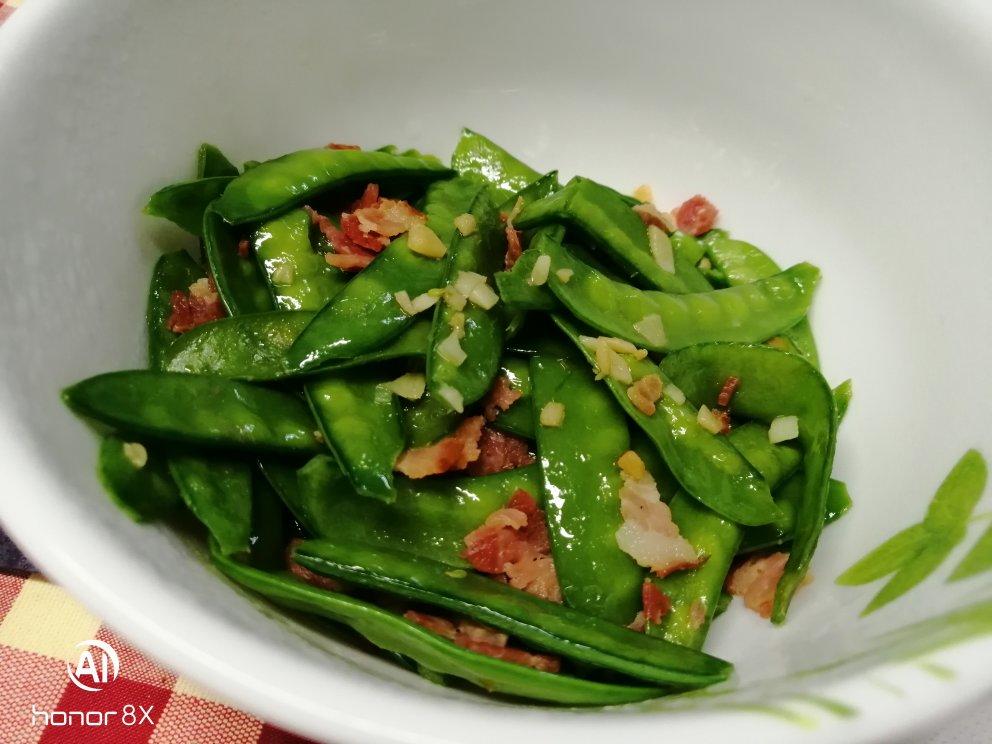 培根炒荷兰豆