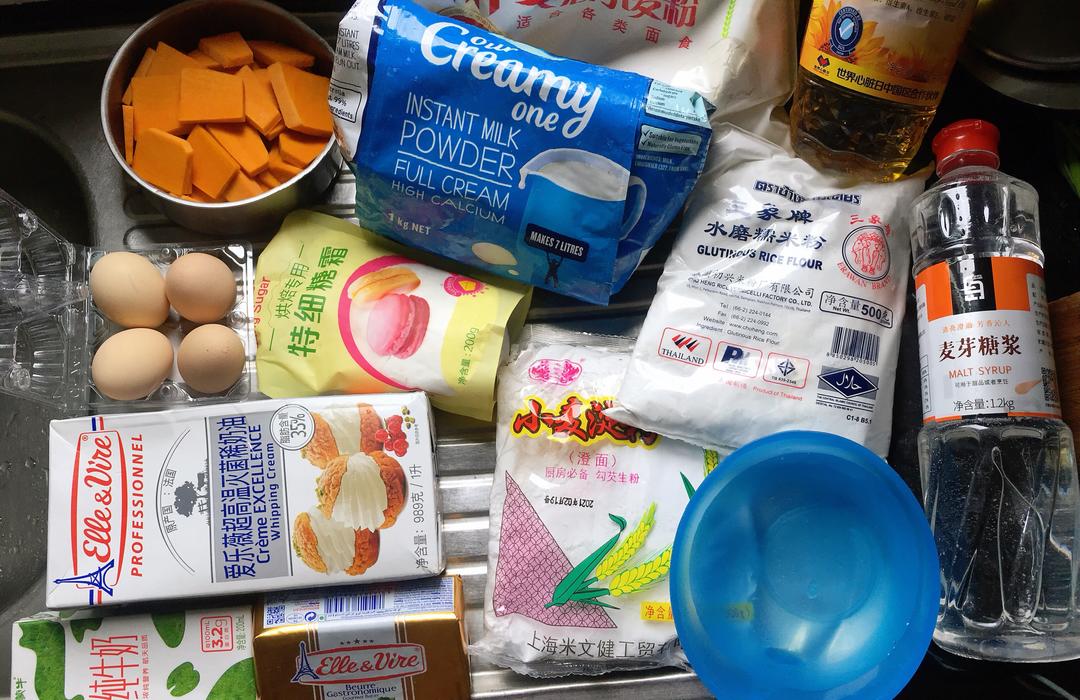 纯奶手撕吐司的做法 步骤1