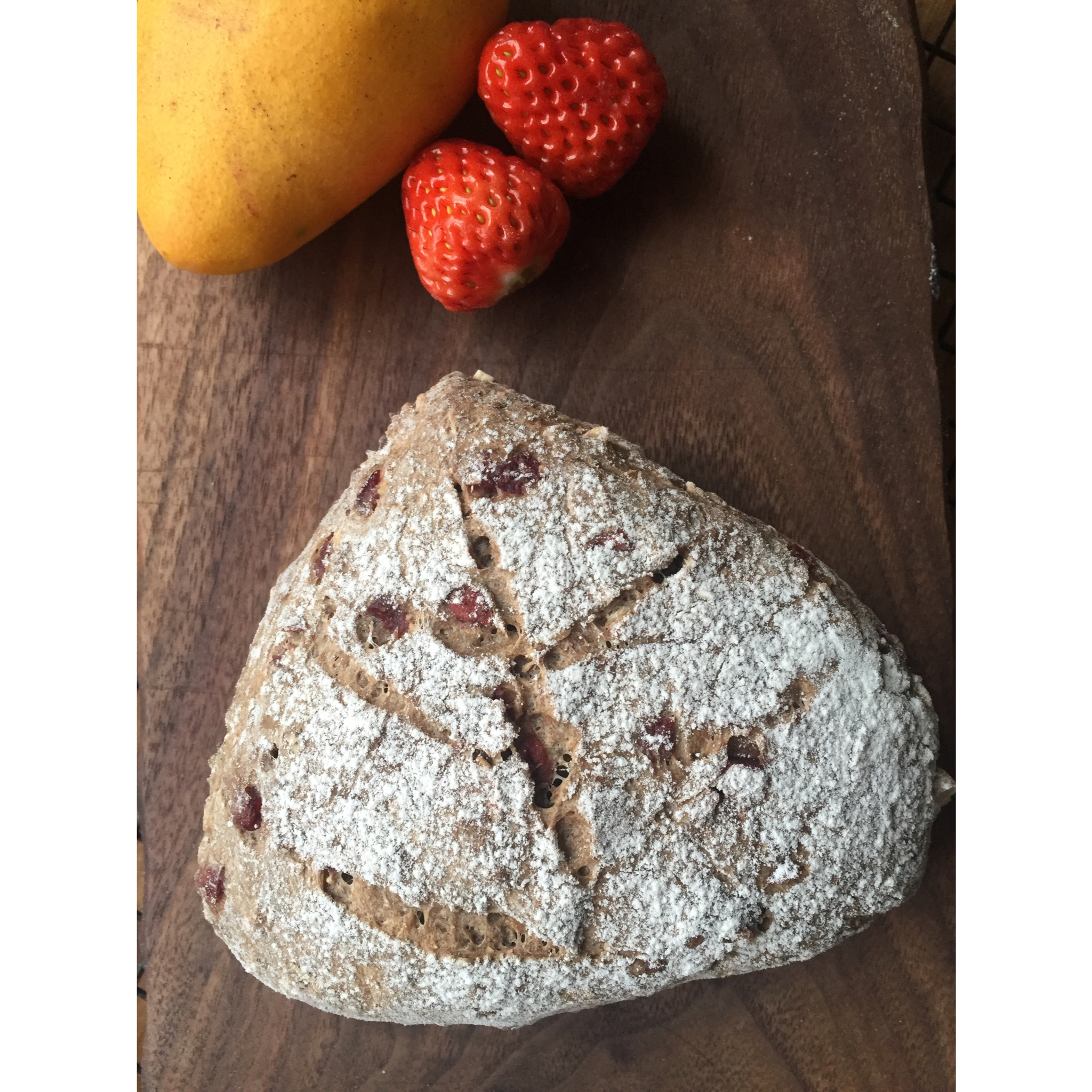 全麦核桃包～软欧包