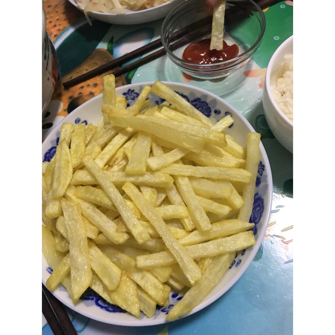 不会失败的薯条做法