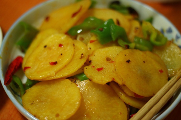 干锅土豆片