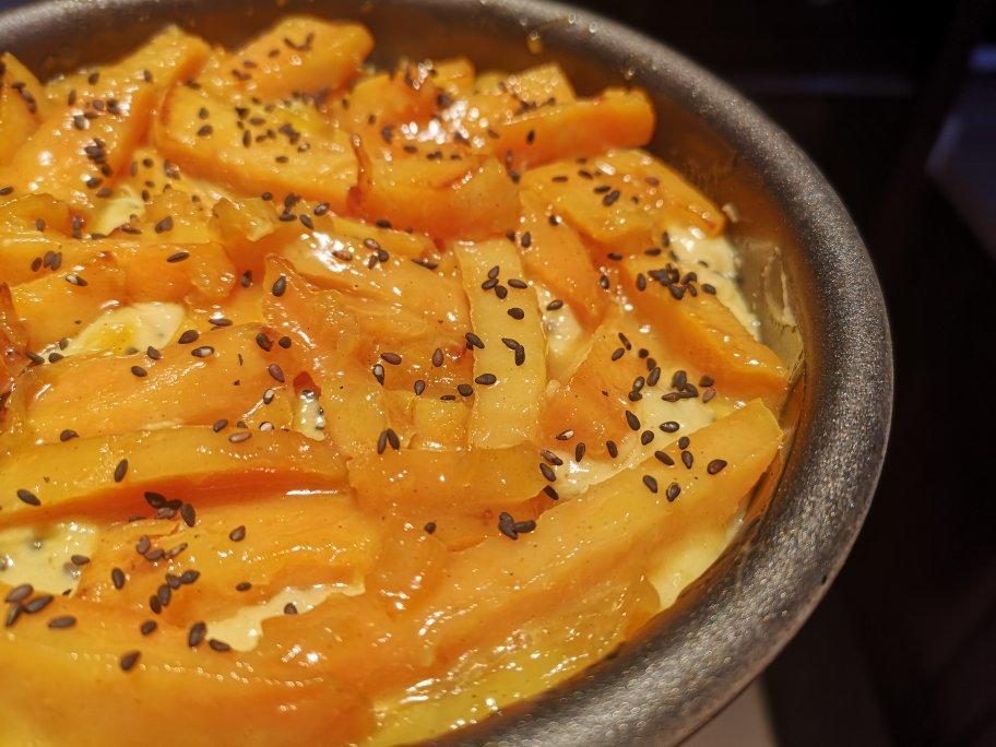 香甜的红薯条蛋糕