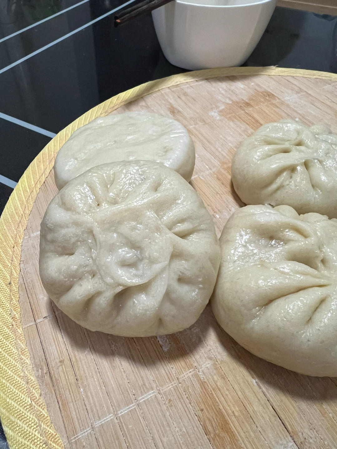 胡萝卜木耳鸡蛋素包子