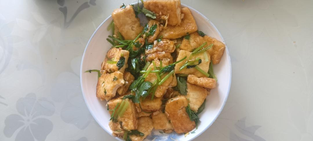 无敌好吃的香煎豆腐