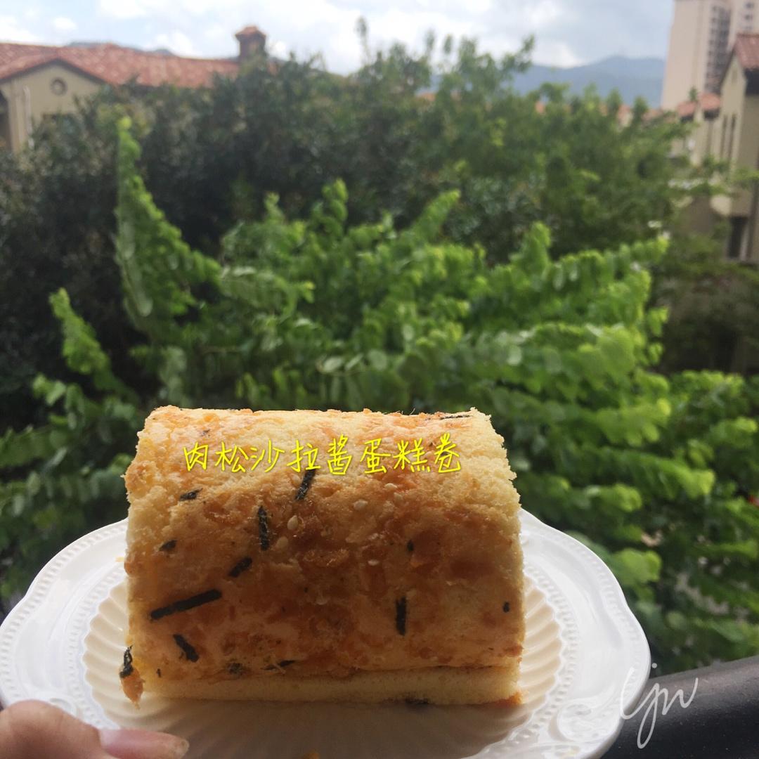 怎么卷都不裂的肉松蛋糕卷