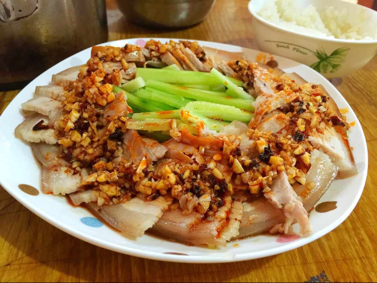 蒜泥白肉