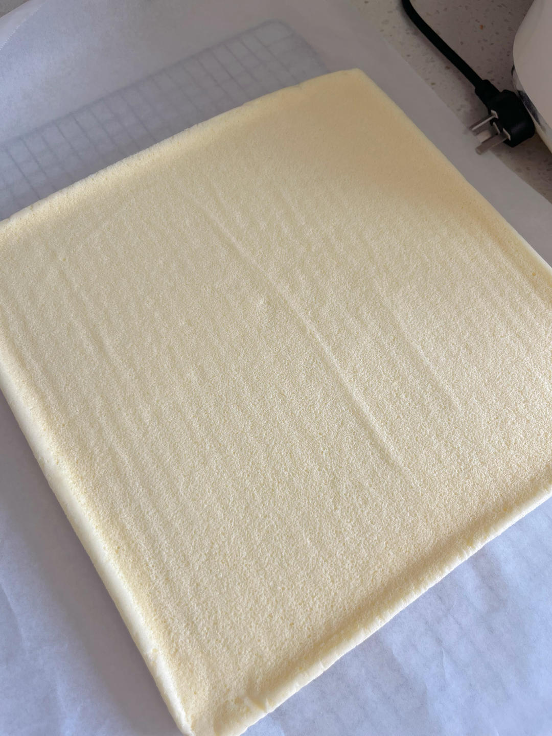 原味蛋糕卷㊙️不掉皮不开裂配方分享