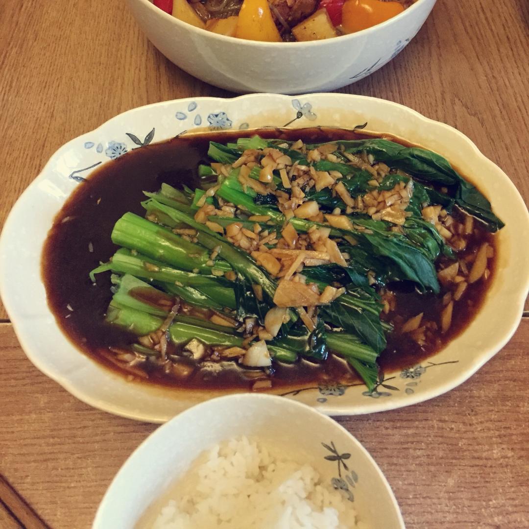 白灼菜心