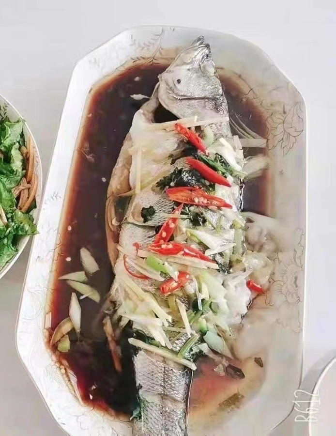 味好美青花椒蒸鲈鱼|鲜嫩美味