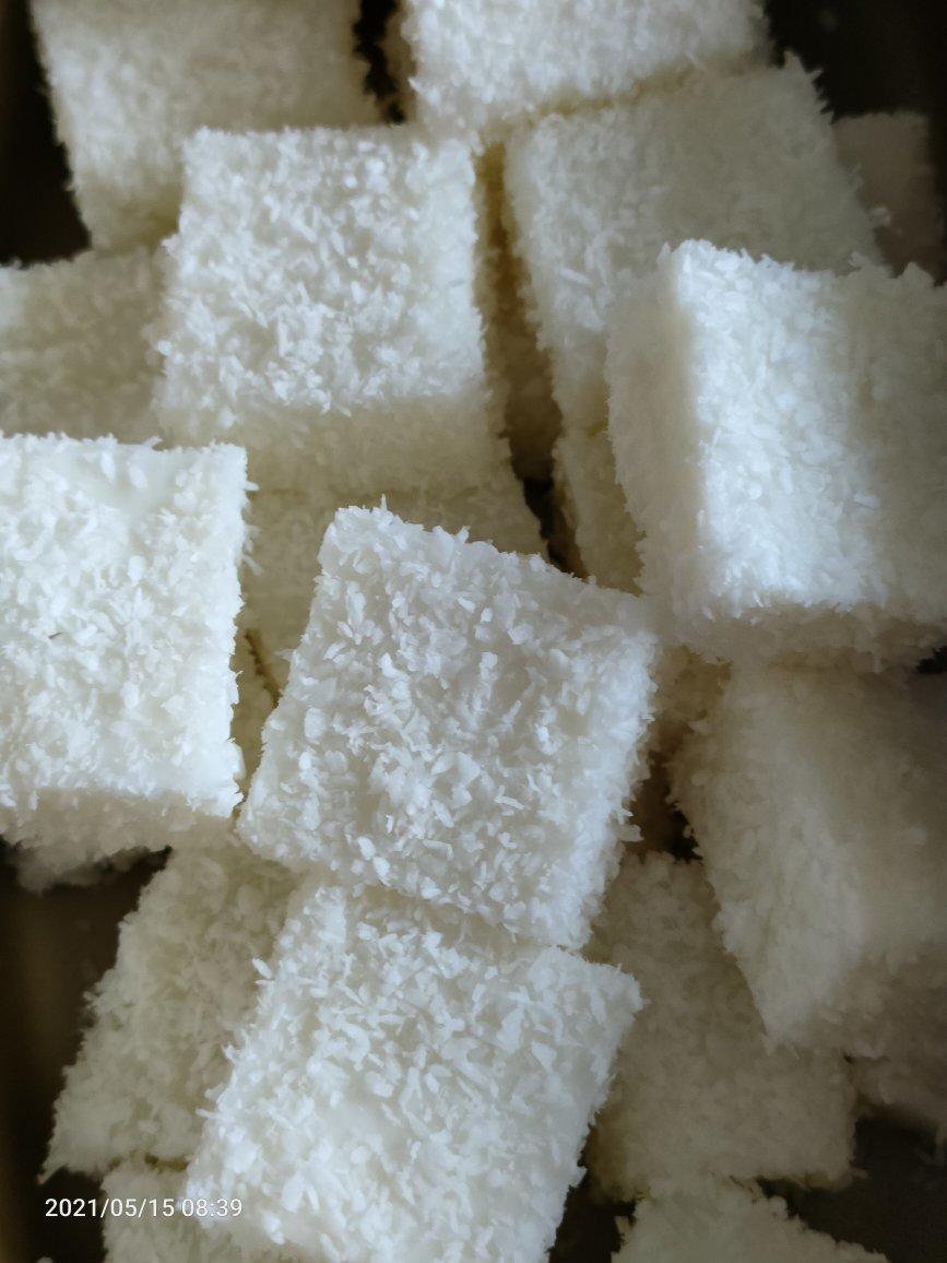 椰丝牛奶小方