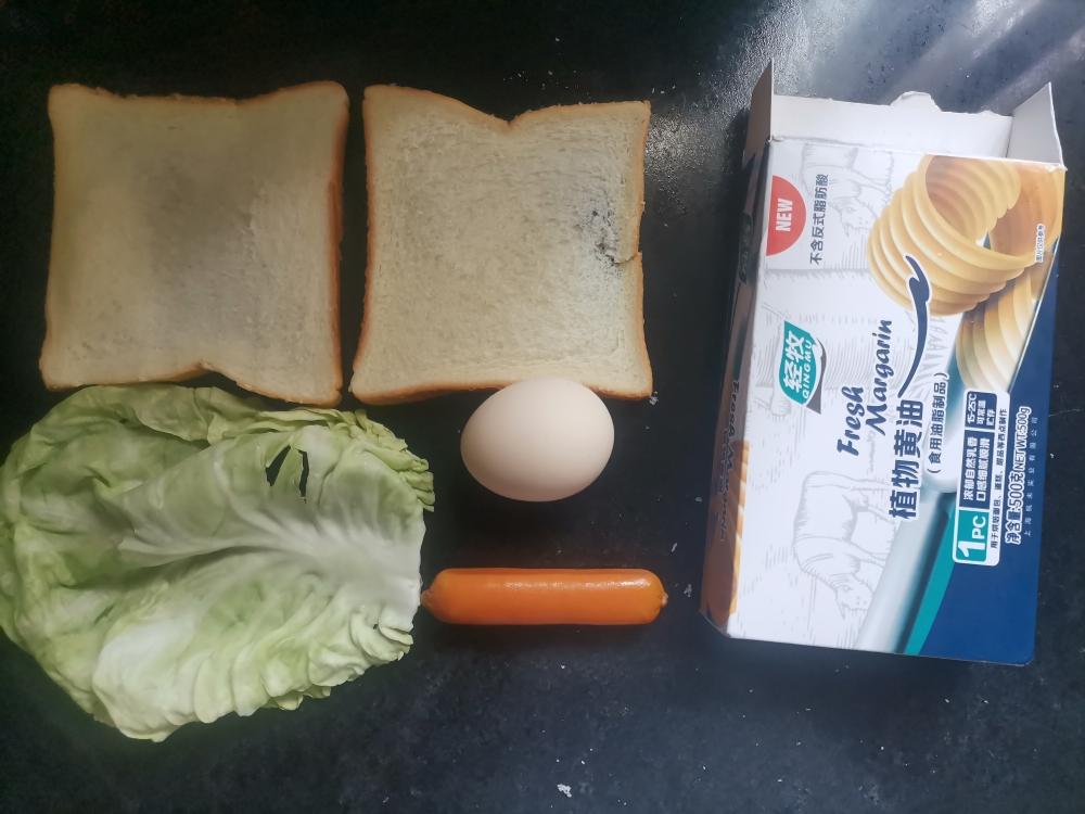 纯奶手撕吐司的做法 步骤1