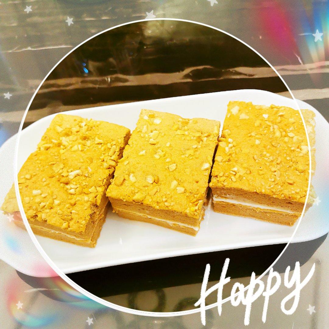 芝麻香葱肉松蛋糕（咸味）