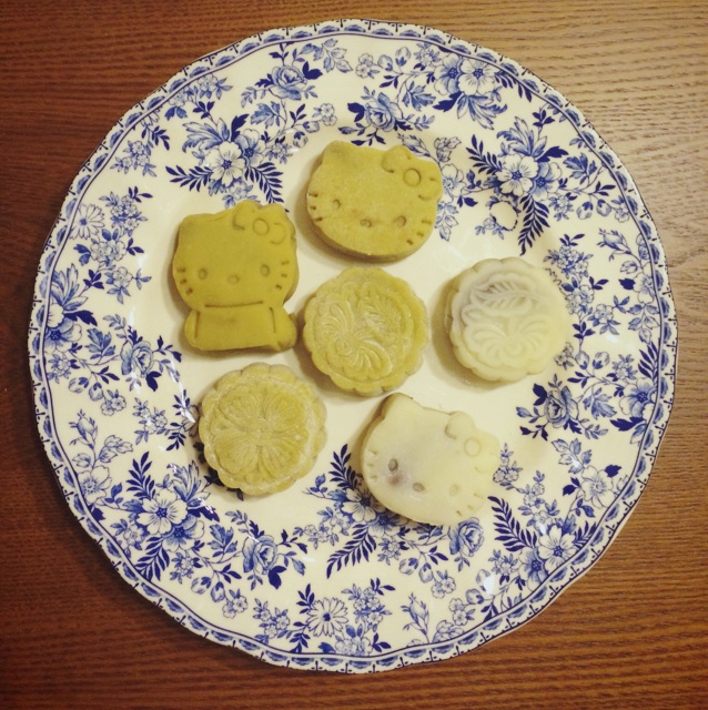 冰皮豆沙月饼