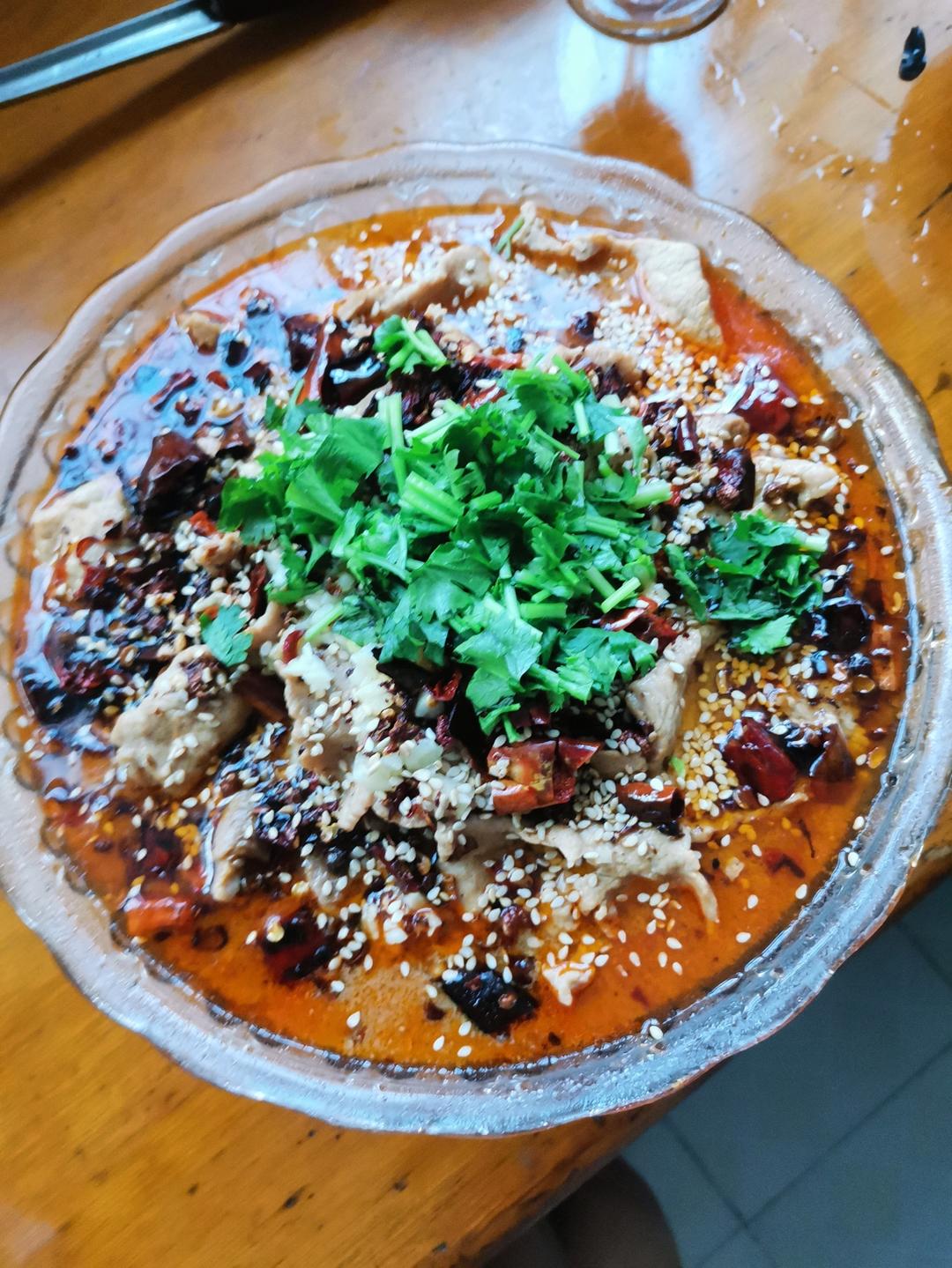 水煮肉片（肯定不翻车）