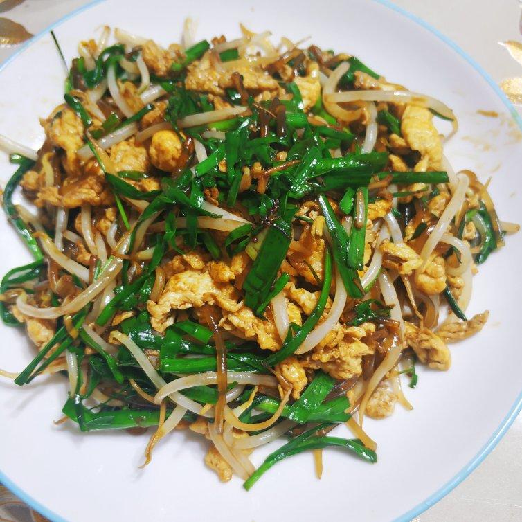 家庭版炒合菜