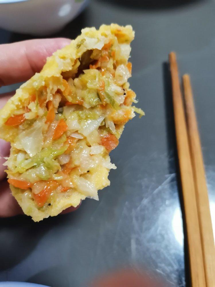 减肥菜团子懒人版素菜玉米面饽饽不用和面的主食