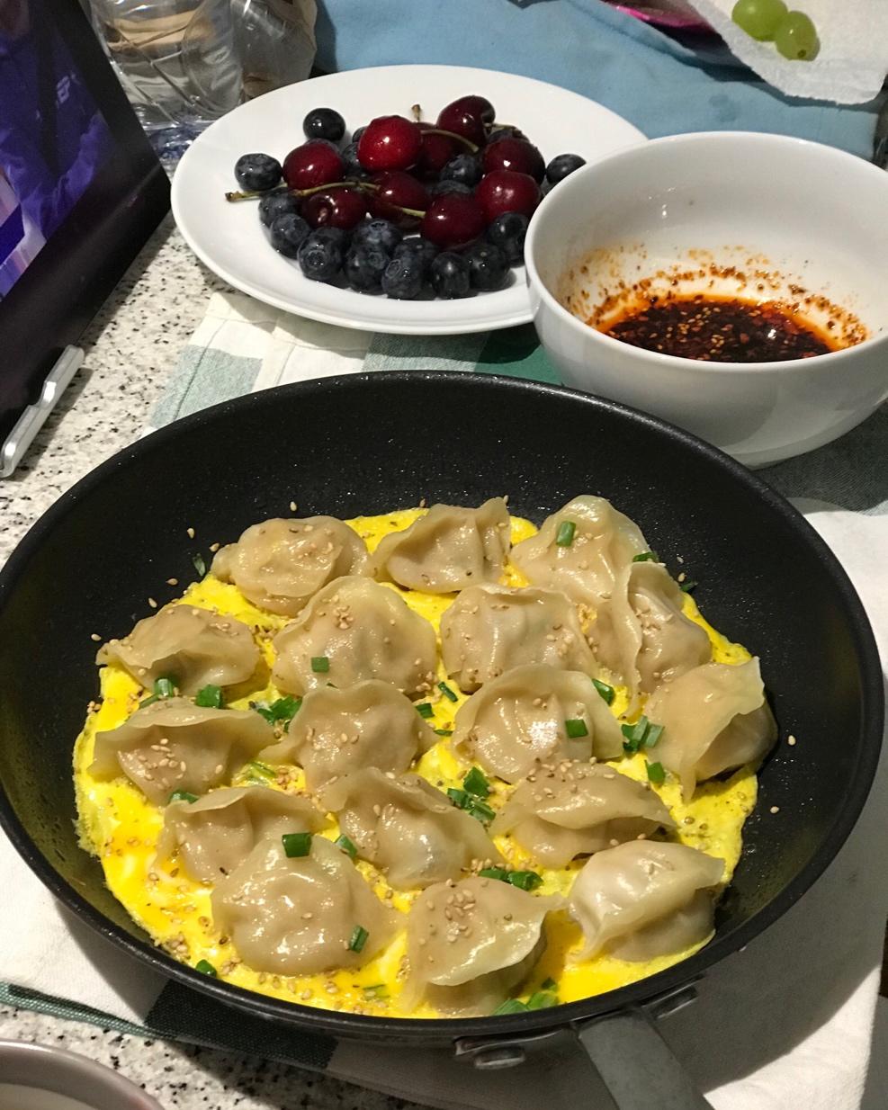 懒人快手抱蛋煎饺