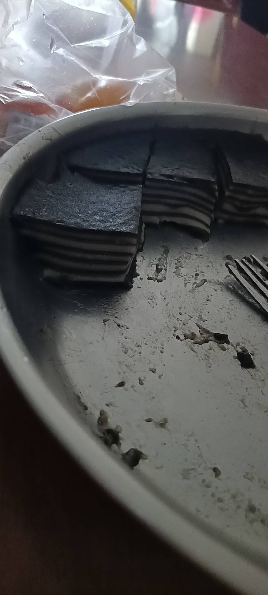 黑芝麻千层马蹄糕