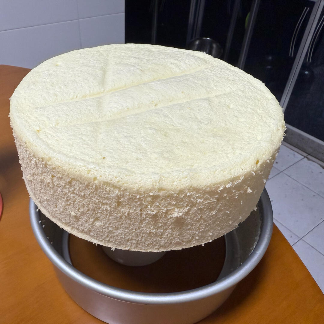 无水少油8寸零失败蒸蛋糕