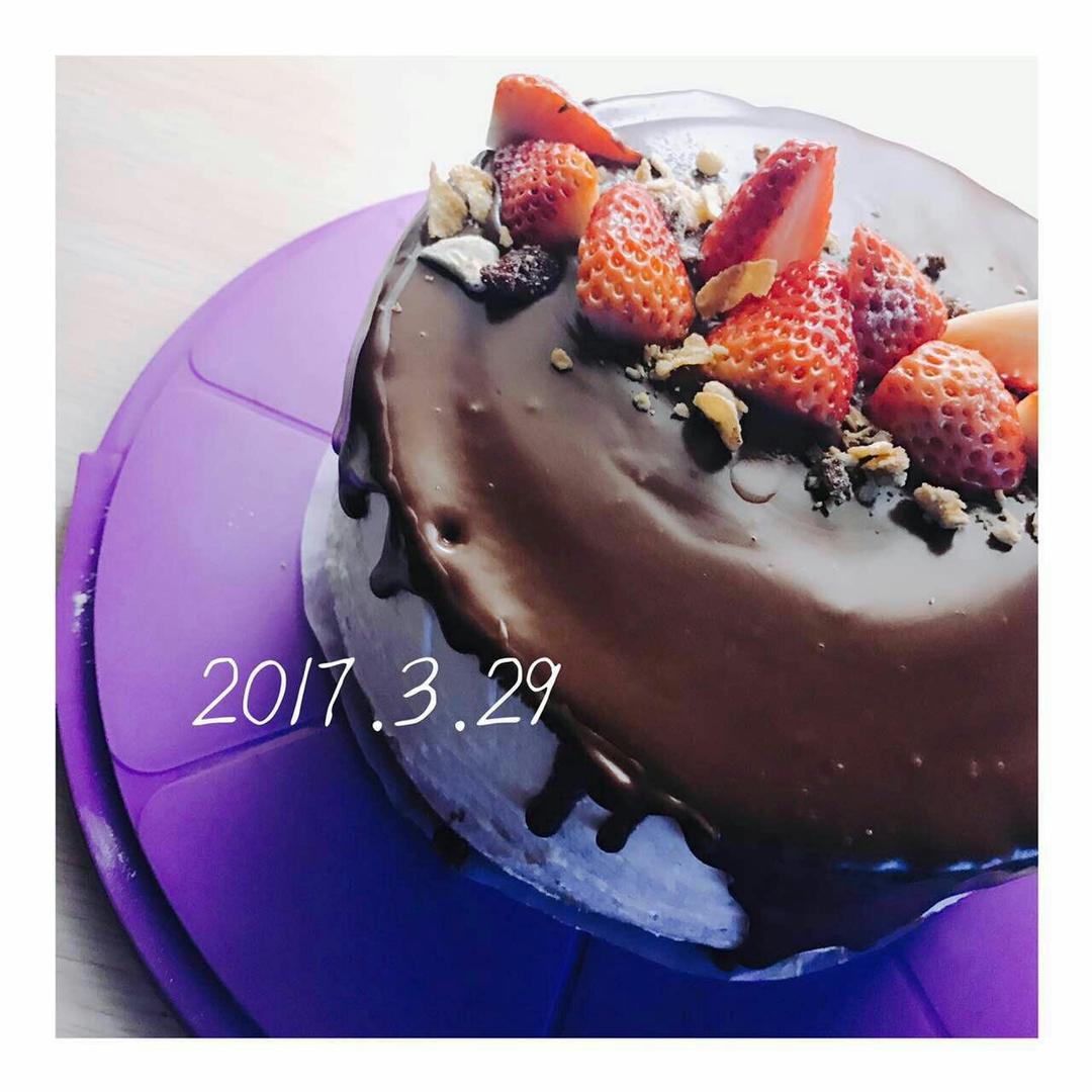 蛋糕淋面之一：甘那许淋面（详细解答淋面太稠的问题）