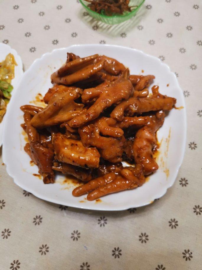 秘制红烧鸡爪