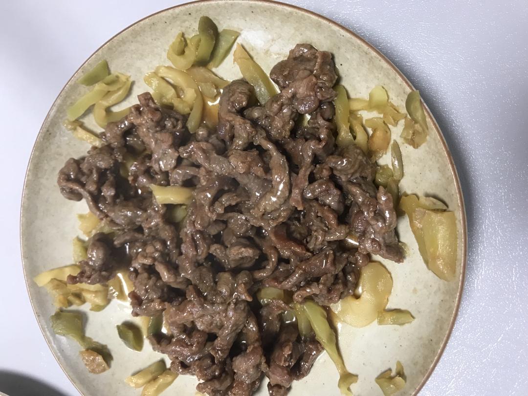 惹味家常小菜 🐂榨菜蒸牛肉🐂
