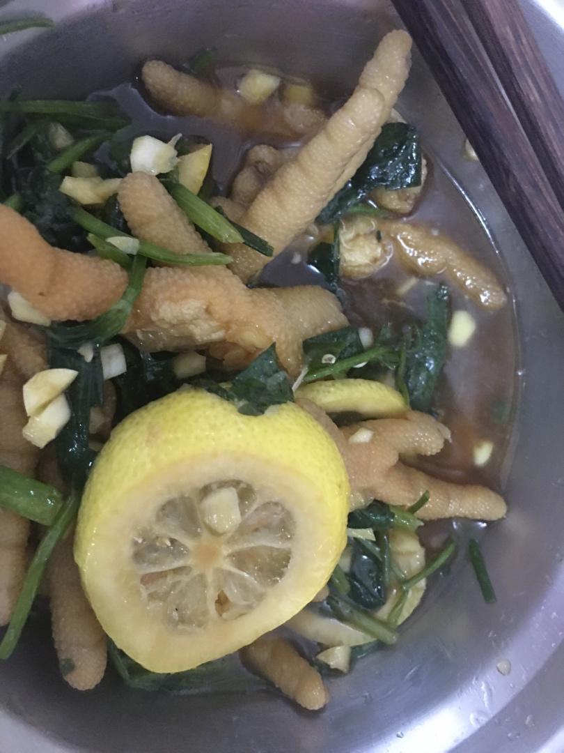 超好吃的🍋酸辣凤爪