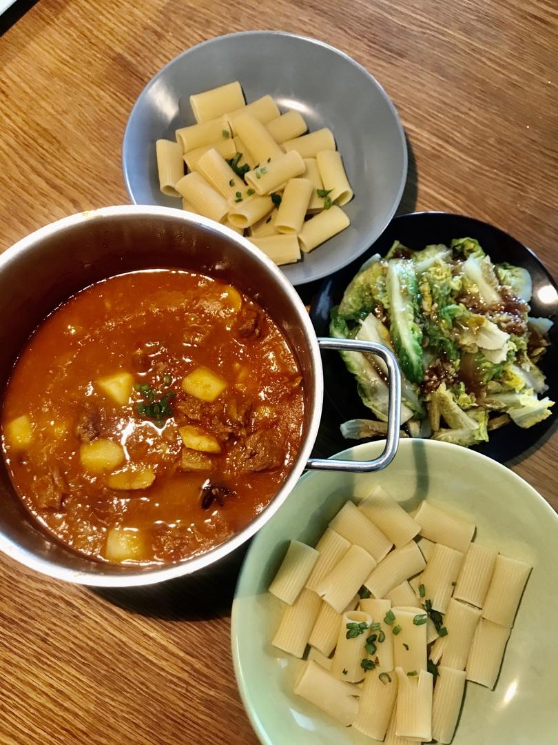 番茄土豆炖牛腩