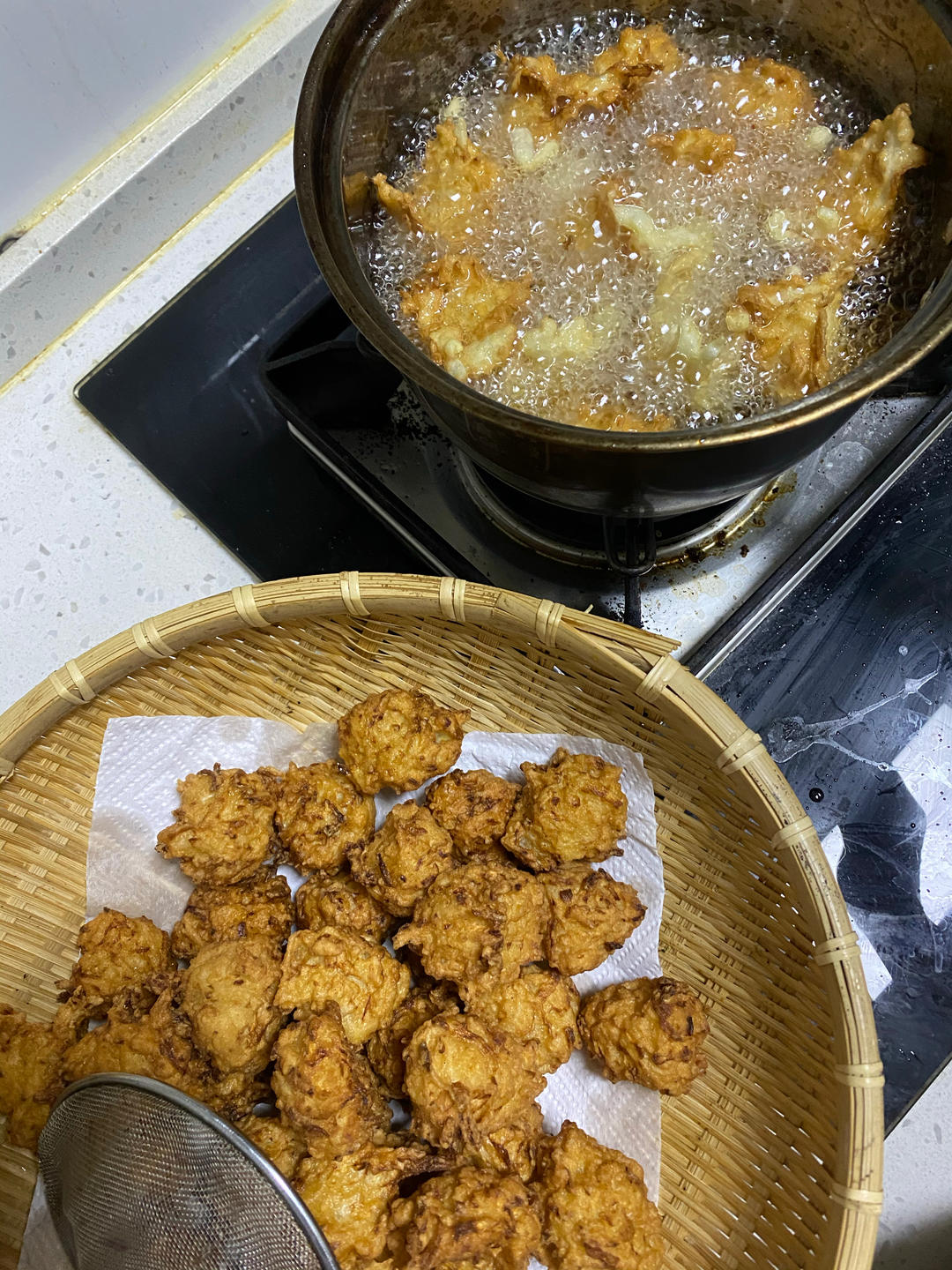 炸萝卜丸子