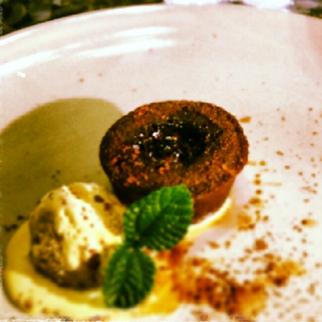 巧克力熔浆蛋糕