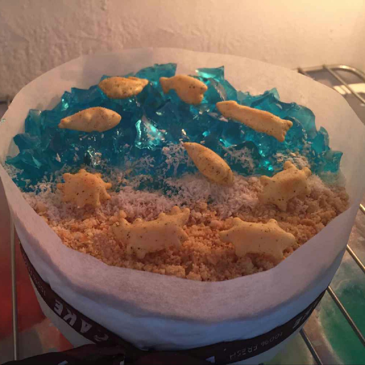 海洋酸奶慕斯蛋糕