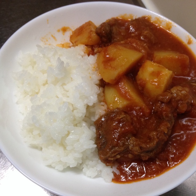 番茄土豆炖牛腩