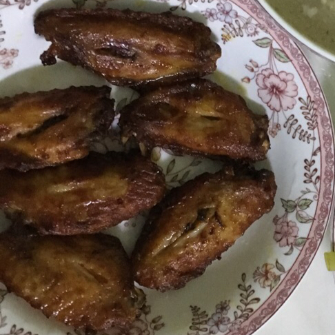 空气炸锅の蜜汁鸡翅