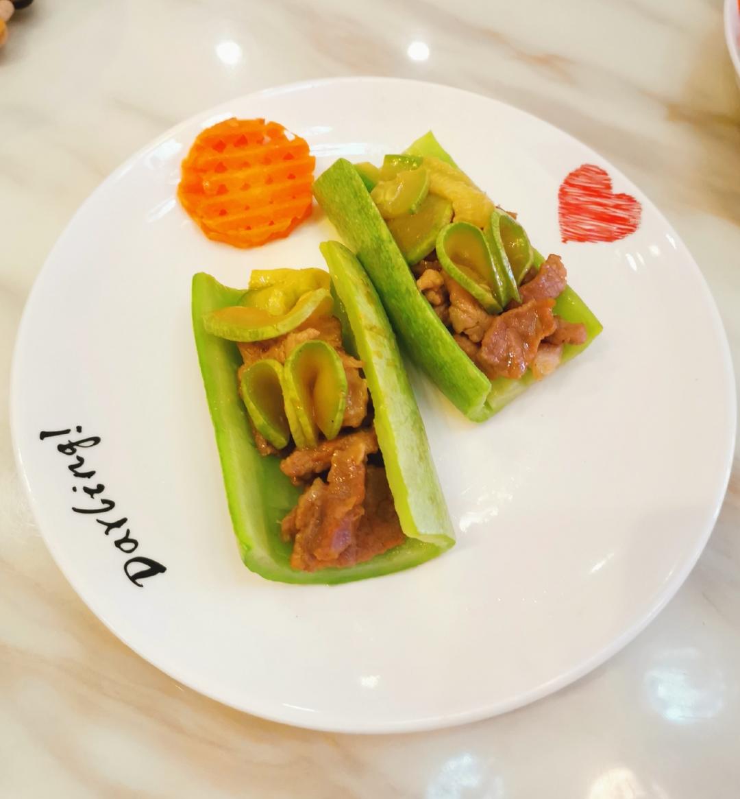 笋瓜炒肉