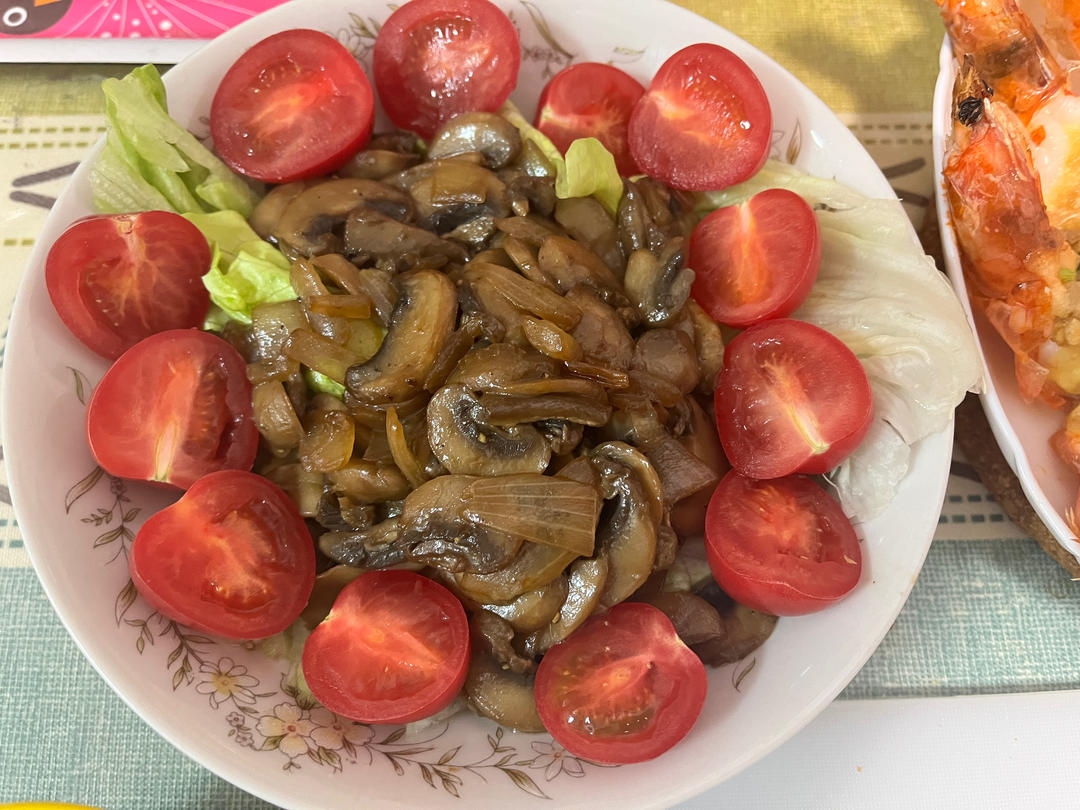 比肉还要好吃的素菜 口蘑