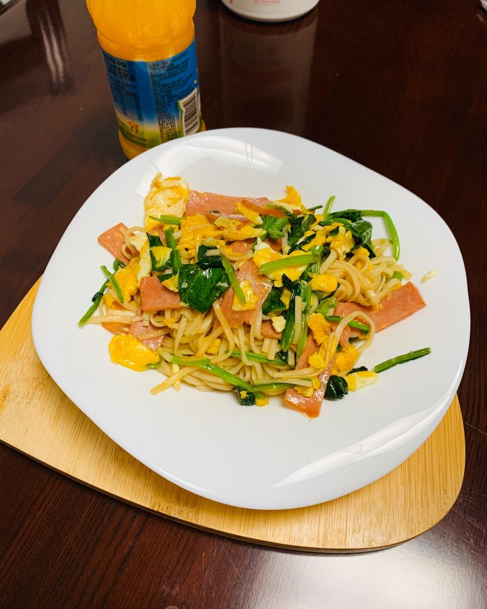 夏天快手炒面