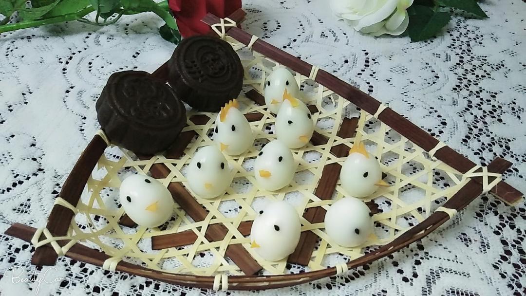 烤土豆条配小鸡仔