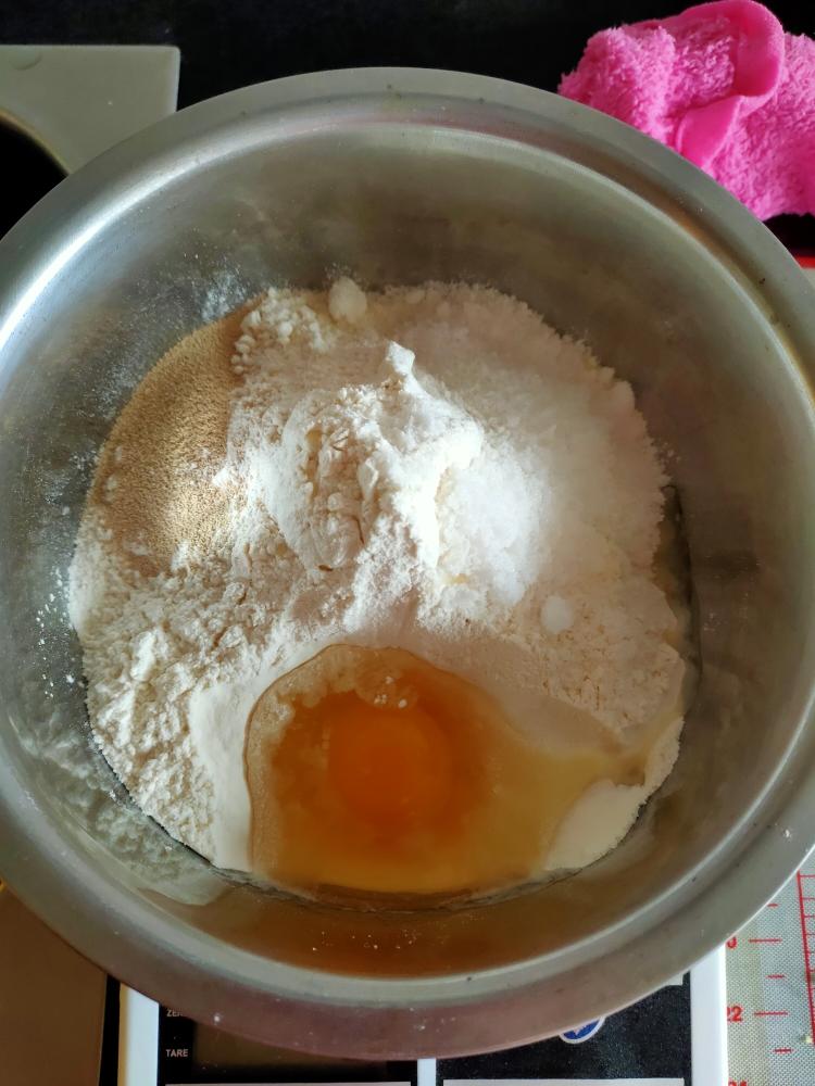 纯奶手撕吐司的做法 步骤1