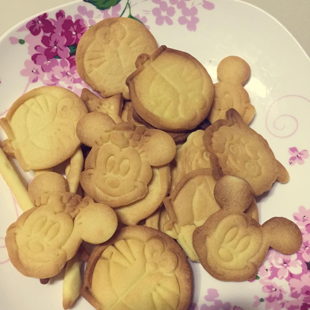 卡通黄油饼干