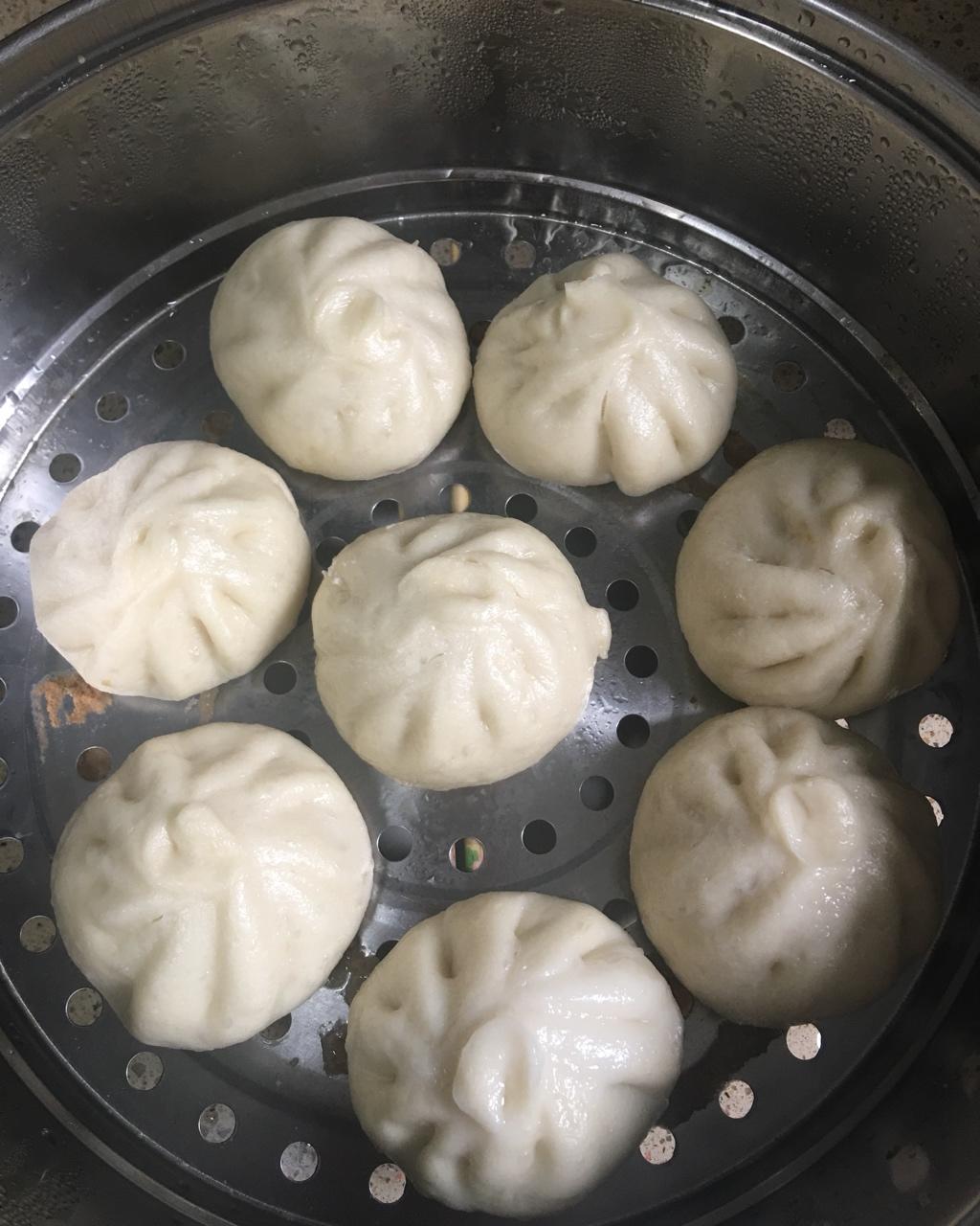 猪肉包子（附视频。一次性发酵。）